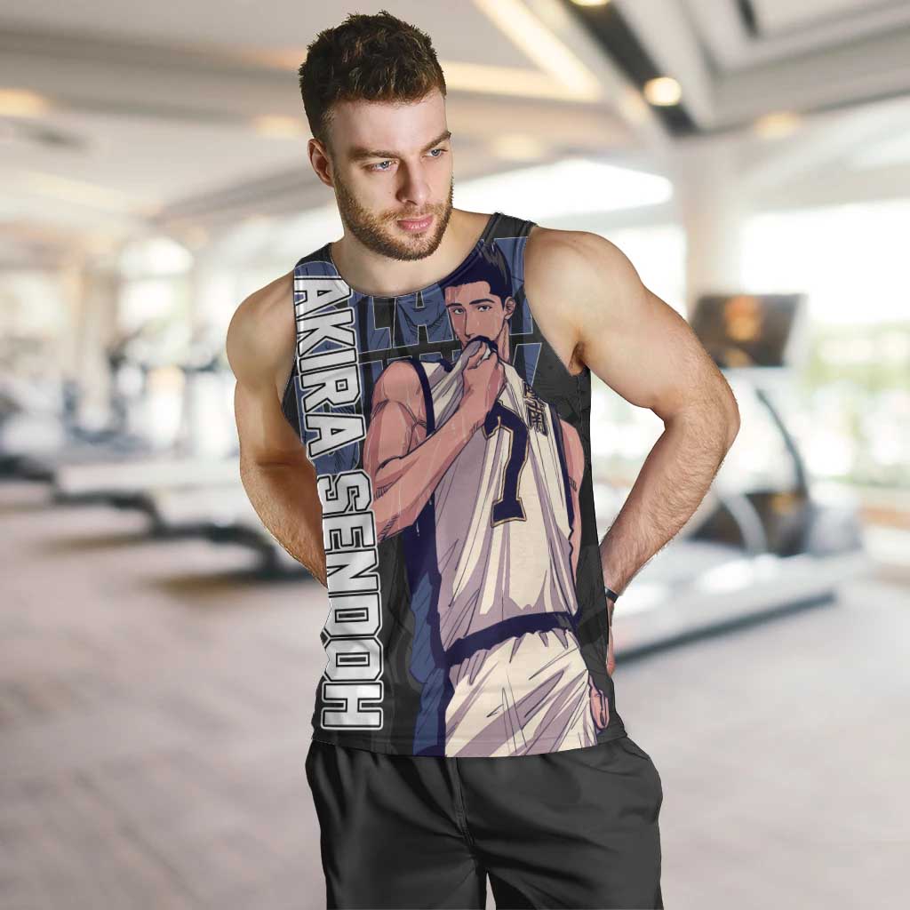 Akira Sendoh - Slam Dunk Men Tank Top Anime Style