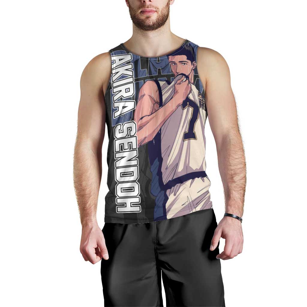 Akira Sendoh - Slam Dunk Men Tank Top Anime Style