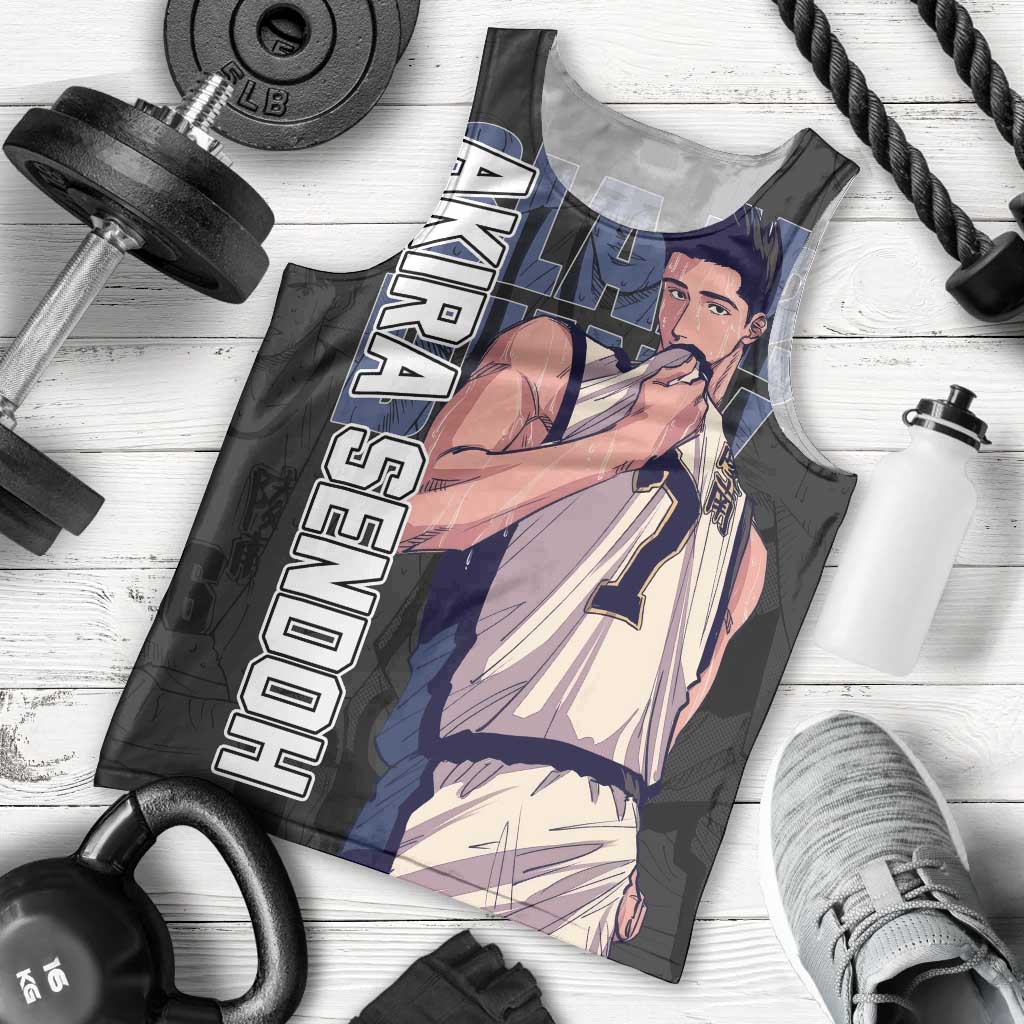 Akira Sendoh - Slam Dunk Men Tank Top Anime Style
