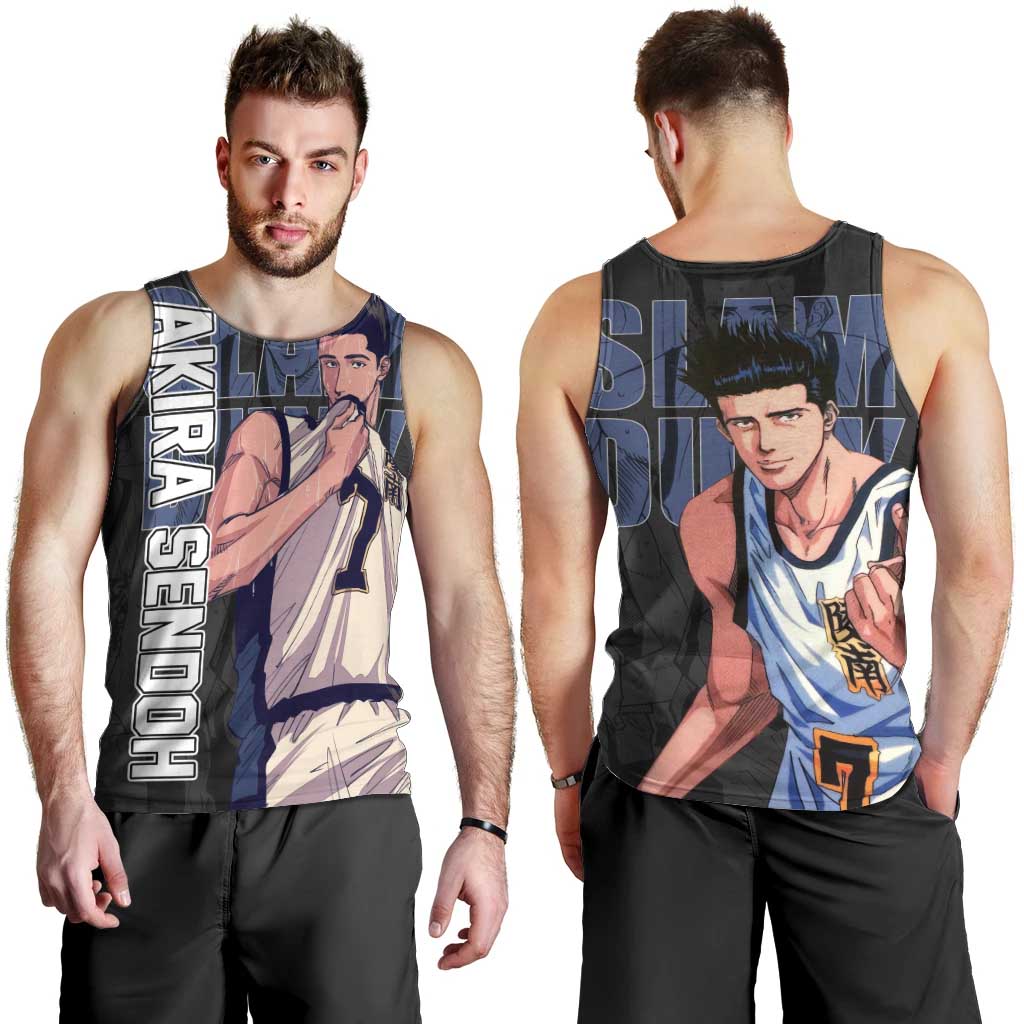 Akira Sendoh - Slam Dunk Men Tank Top Anime Style