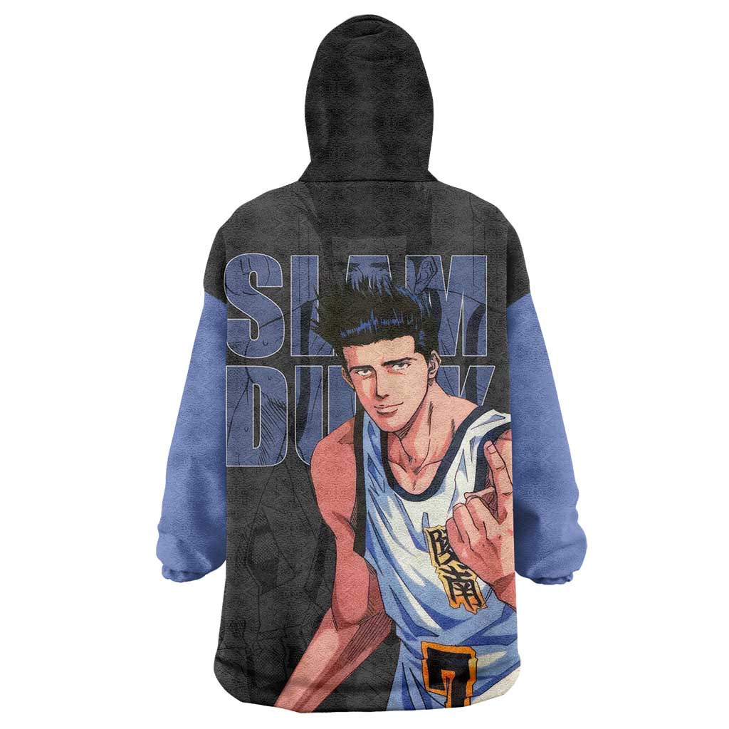 Akira Sendoh - Slam Dunk Wearable Blanket Hoodie Anime Style