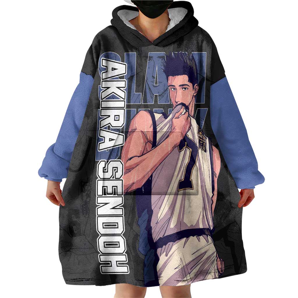 Akira Sendoh - Slam Dunk Wearable Blanket Hoodie Anime Style