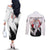 Nate River - Death Note Couples Matching Off The Shoulder Long Sleeve Dress and Long Sleeve Button Shirt Anime Style