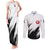 Nate River - Death Note Couples Matching Tank Maxi Dress and Long Sleeve Button Shirt Anime Style