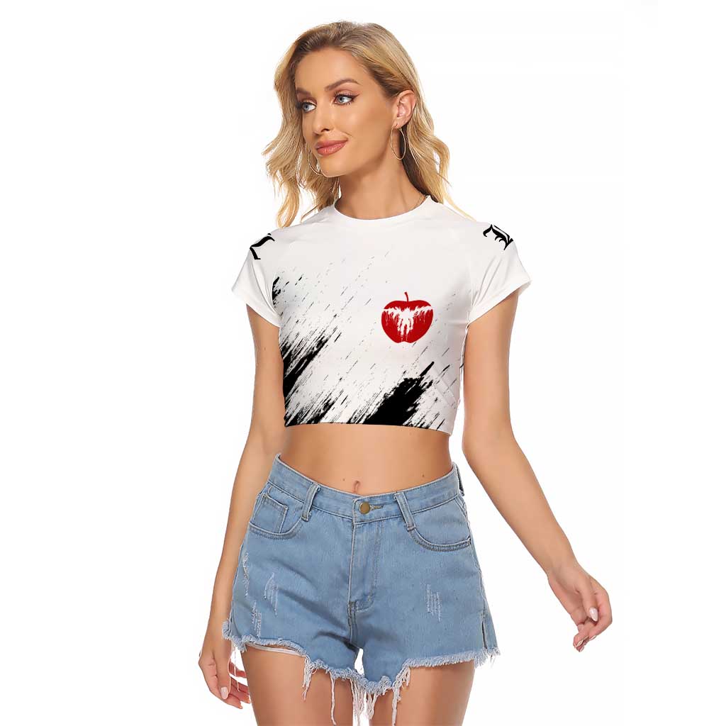 Nate River - Death Note Raglan Cropped T Shirt Anime Style