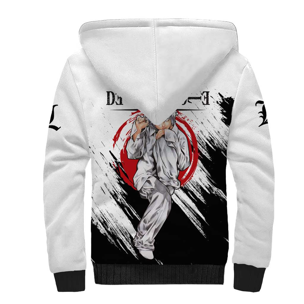 Nate River - Death Note Sherpa Hoodie Anime Style