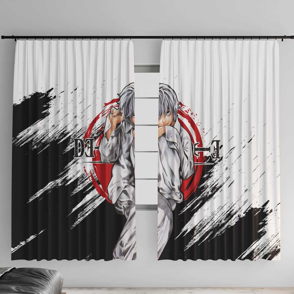 Nate River - Death Note Window Curtain Anime Style