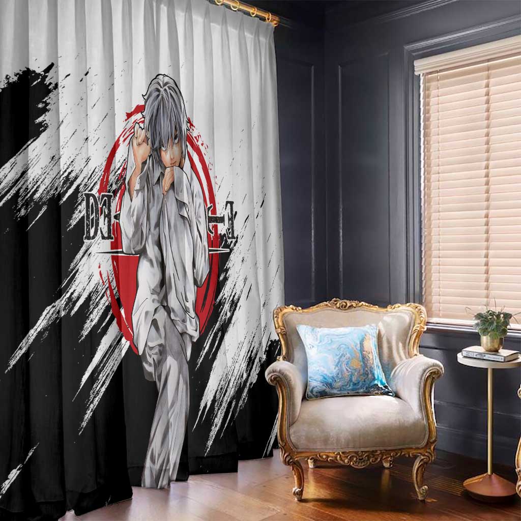 Nate River - Death Note Window Curtain Anime Style