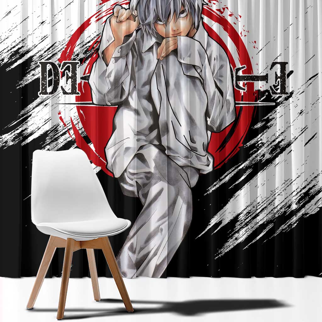 Nate River - Death Note Window Curtain Anime Style
