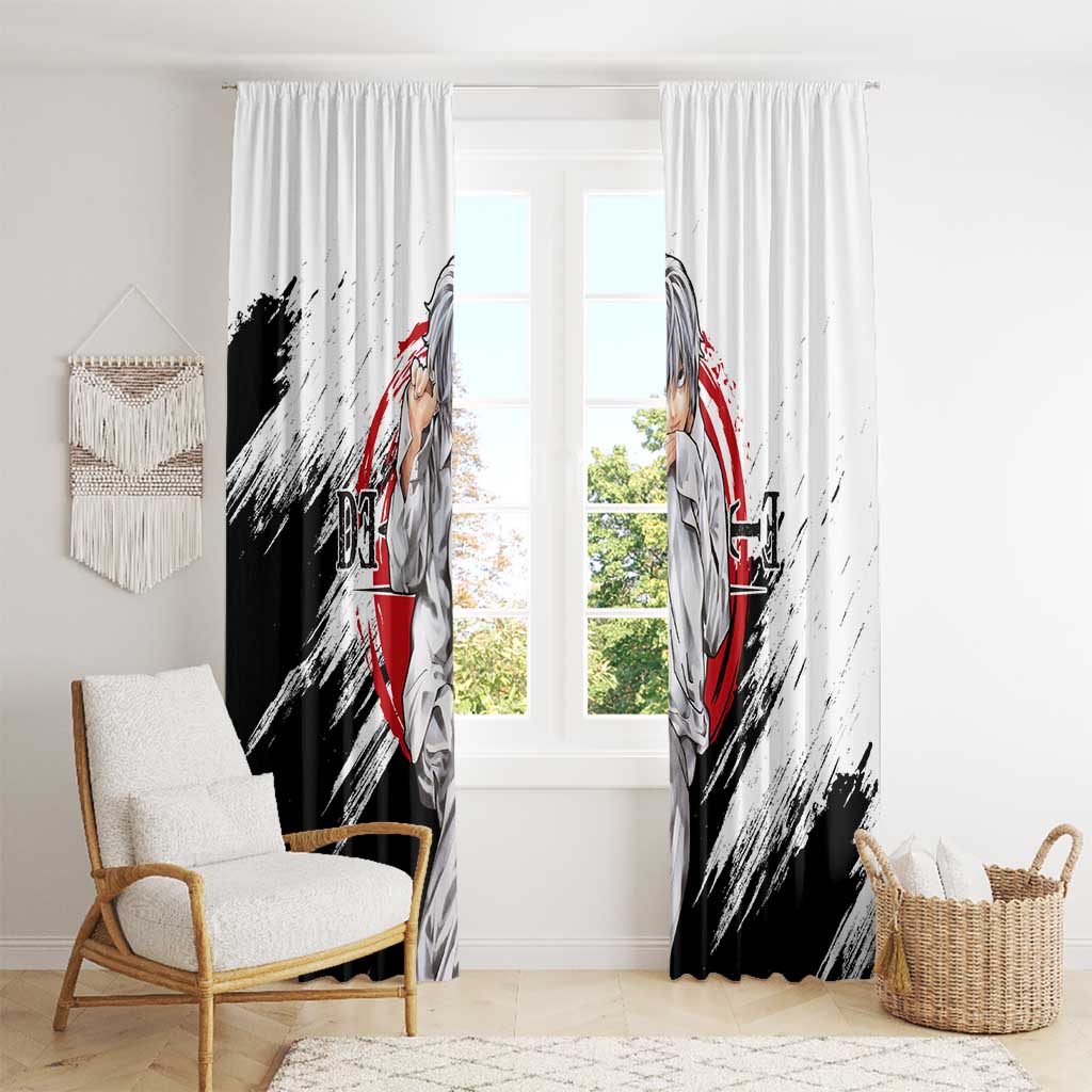 Nate River - Death Note Window Curtain Anime Style