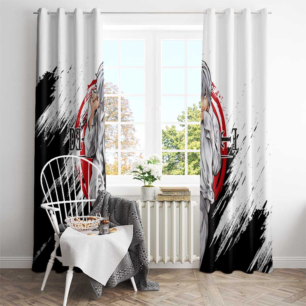 Nate River - Death Note Window Curtain Anime Style