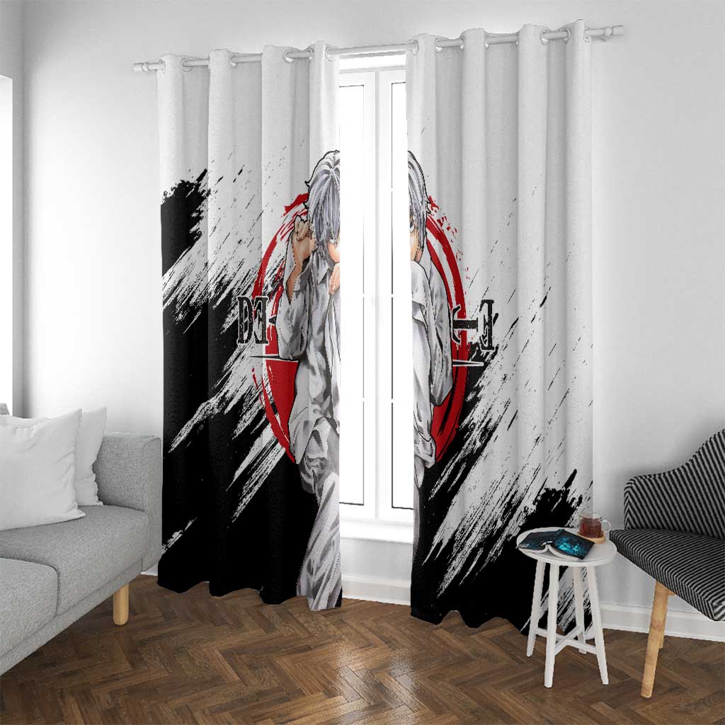Nate River - Death Note Window Curtain Anime Style
