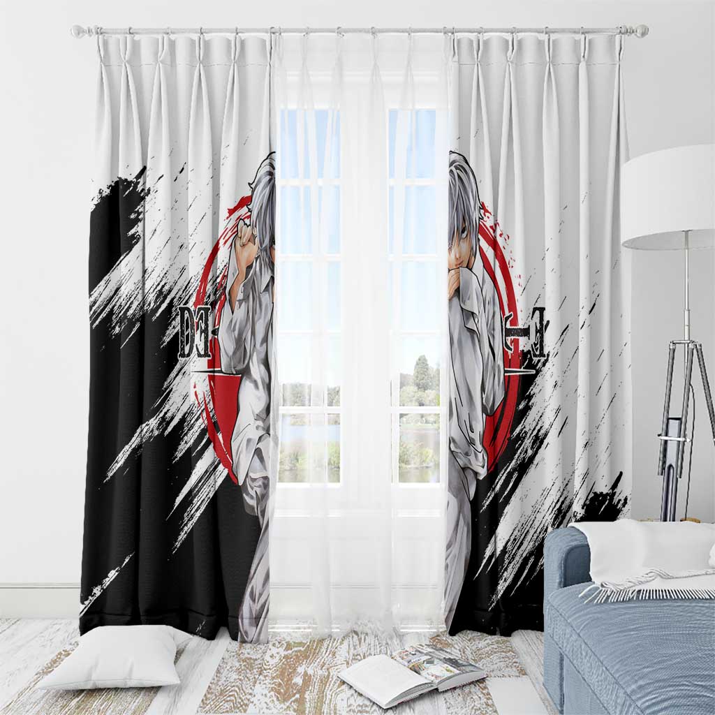 Nate River - Death Note Window Curtain Anime Style