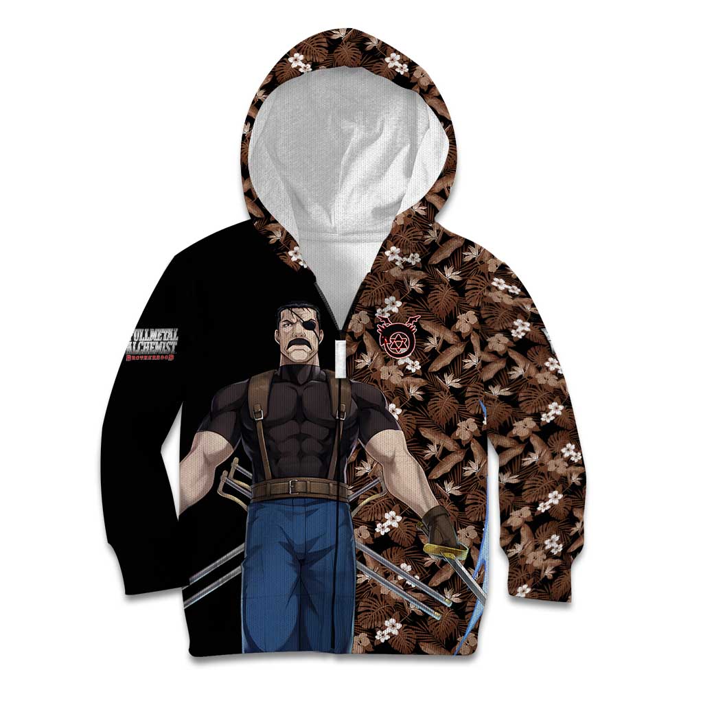 King Bradley - Fullmetal Alchemist Kid Hoodie Anime Style