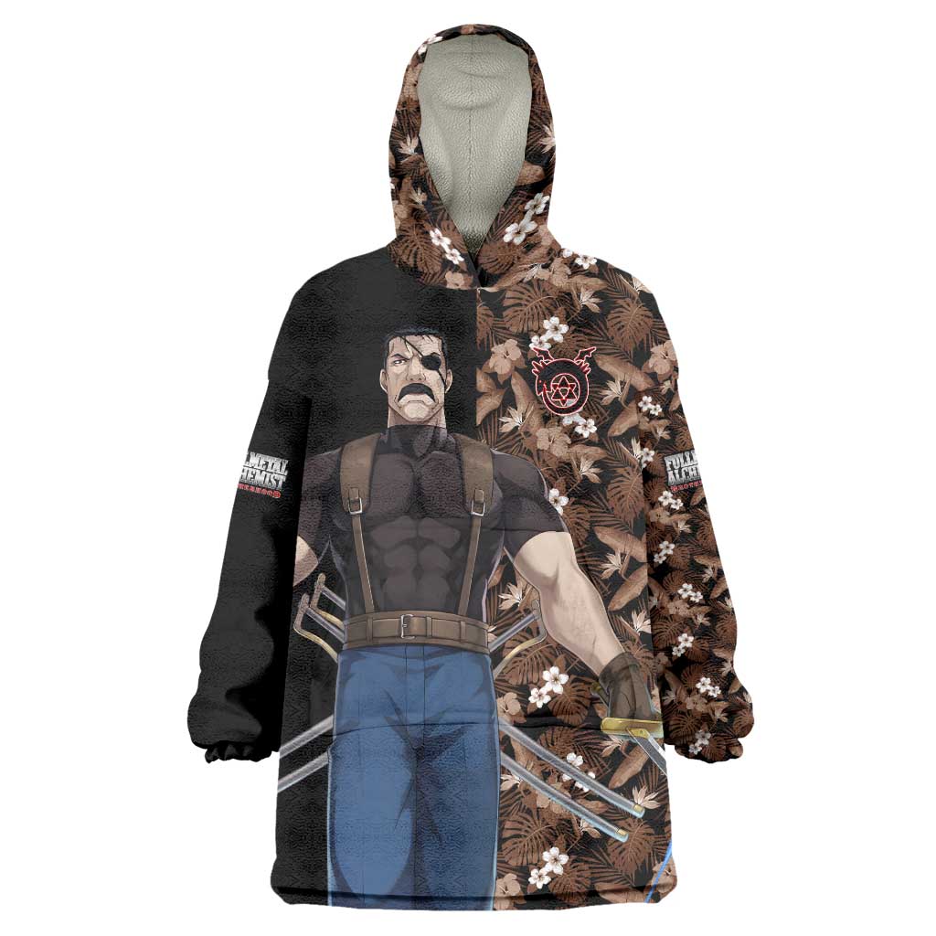 King Bradley - Fullmetal Alchemist Wearable Blanket Hoodie Anime Style