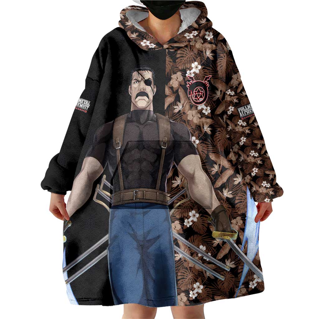 King Bradley - Fullmetal Alchemist Wearable Blanket Hoodie Anime Style