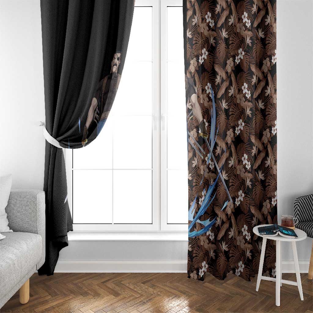 King Bradley - Fullmetal Alchemist Window Curtain Anime Style