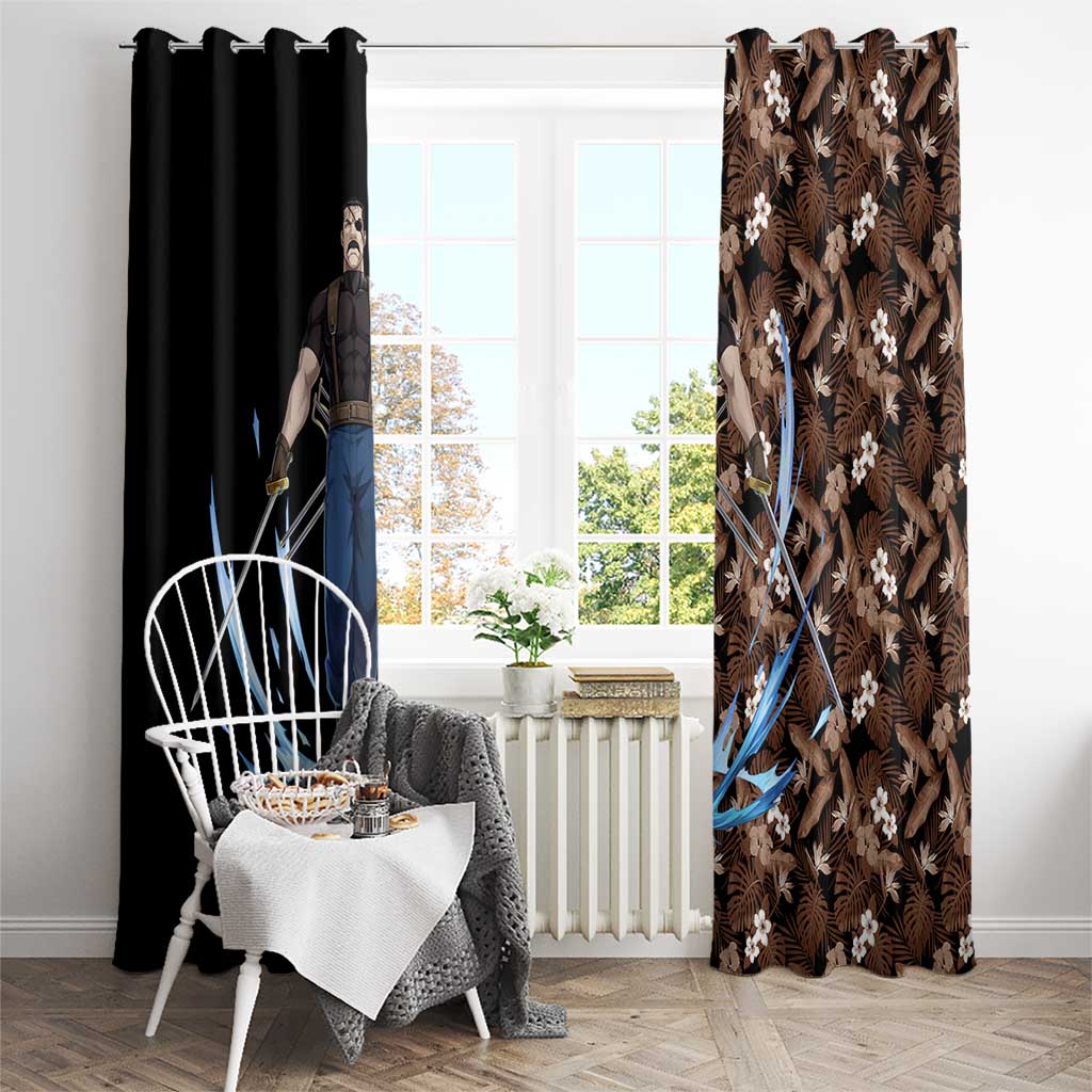 King Bradley - Fullmetal Alchemist Window Curtain Anime Style