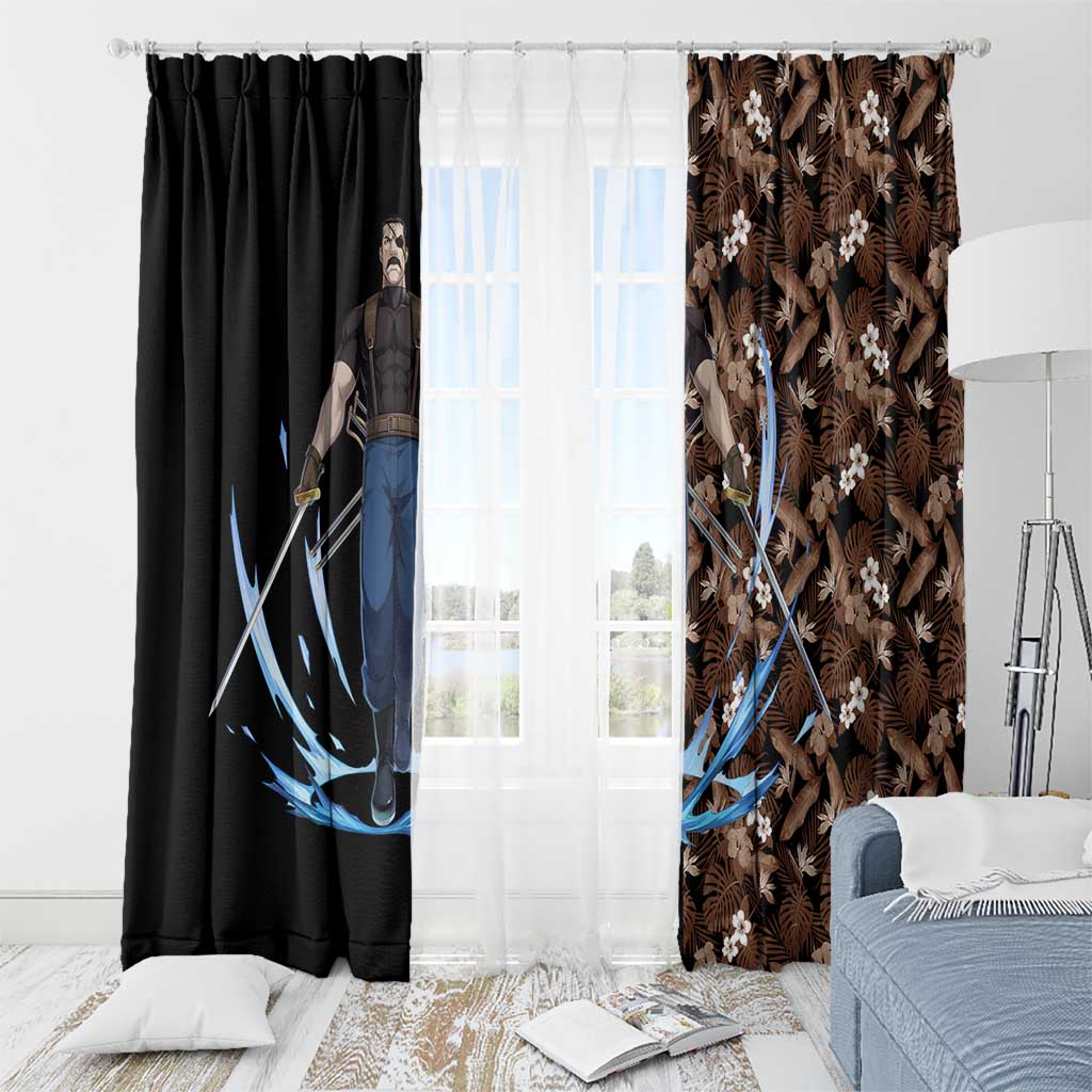 King Bradley - Fullmetal Alchemist Window Curtain Anime Style