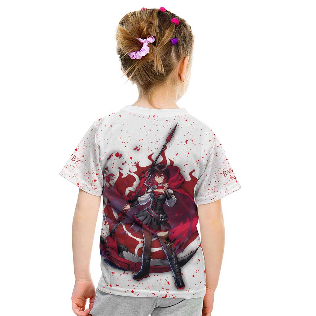 Ruby Rose - RWBY Kid T Shirt Anime Style