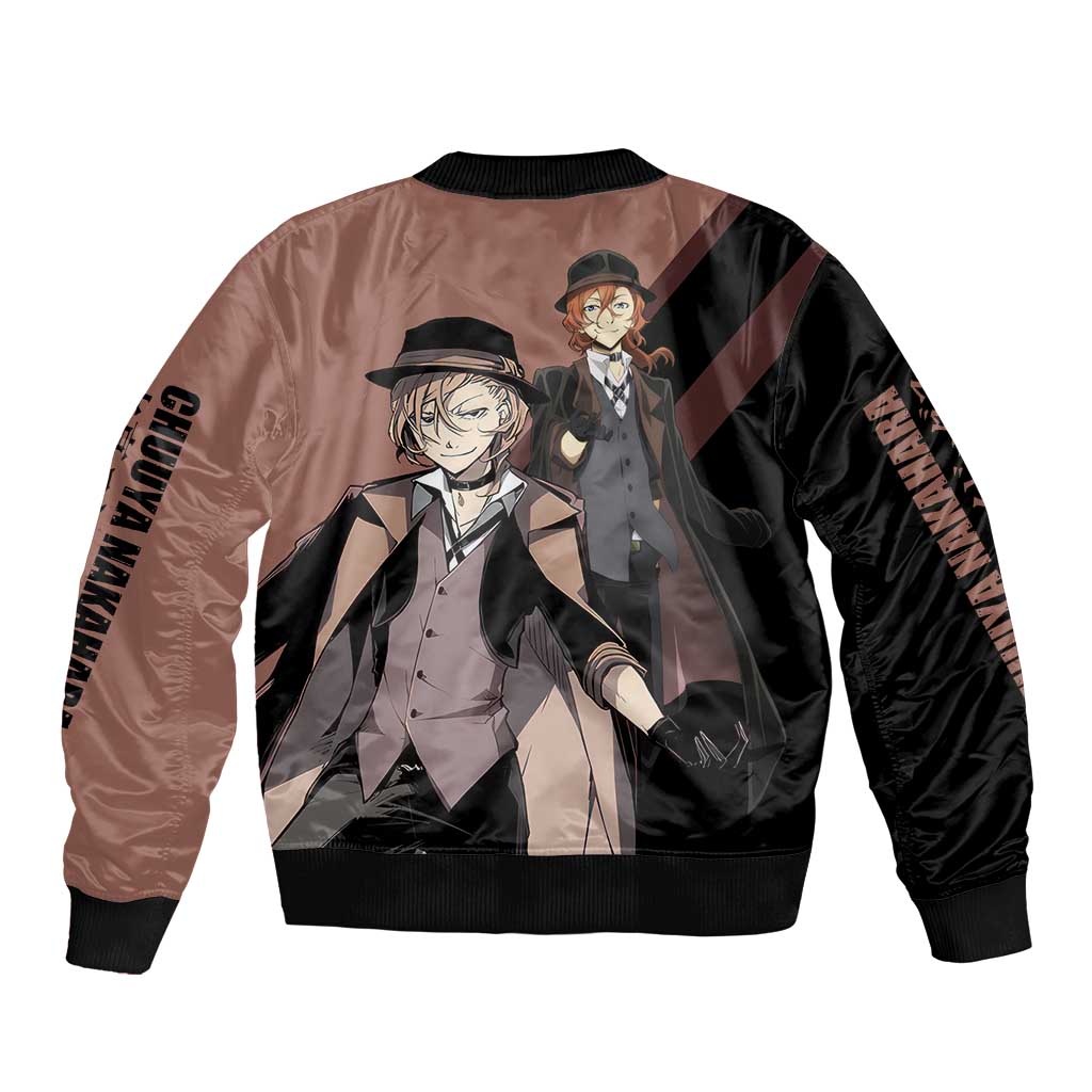 Chuuya Nakahara Bomber Jacket Anime Style