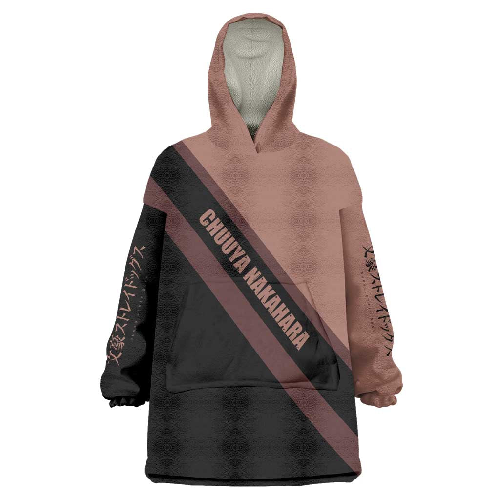 Chuuya Nakahara Wearable Blanket Hoodie Anime Style