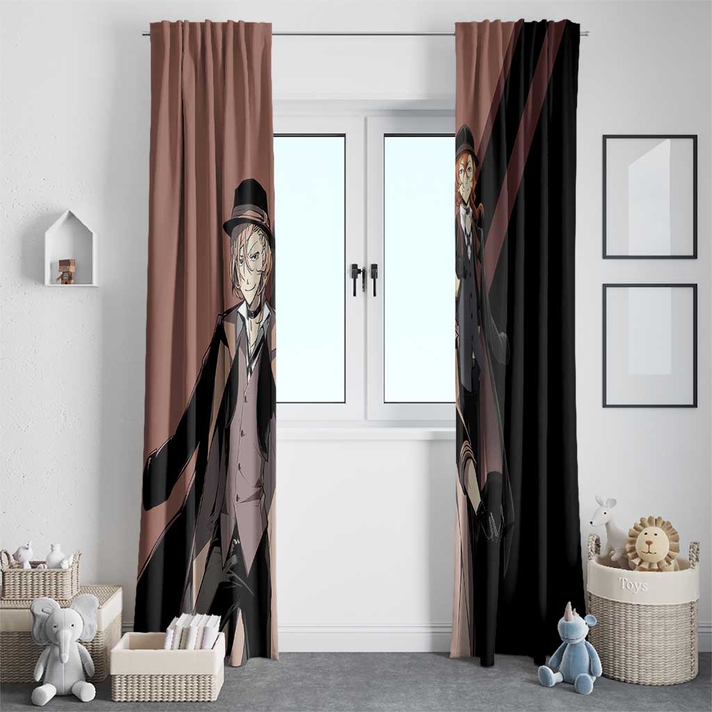Chuuya Nakahara Window Curtain Anime Style
