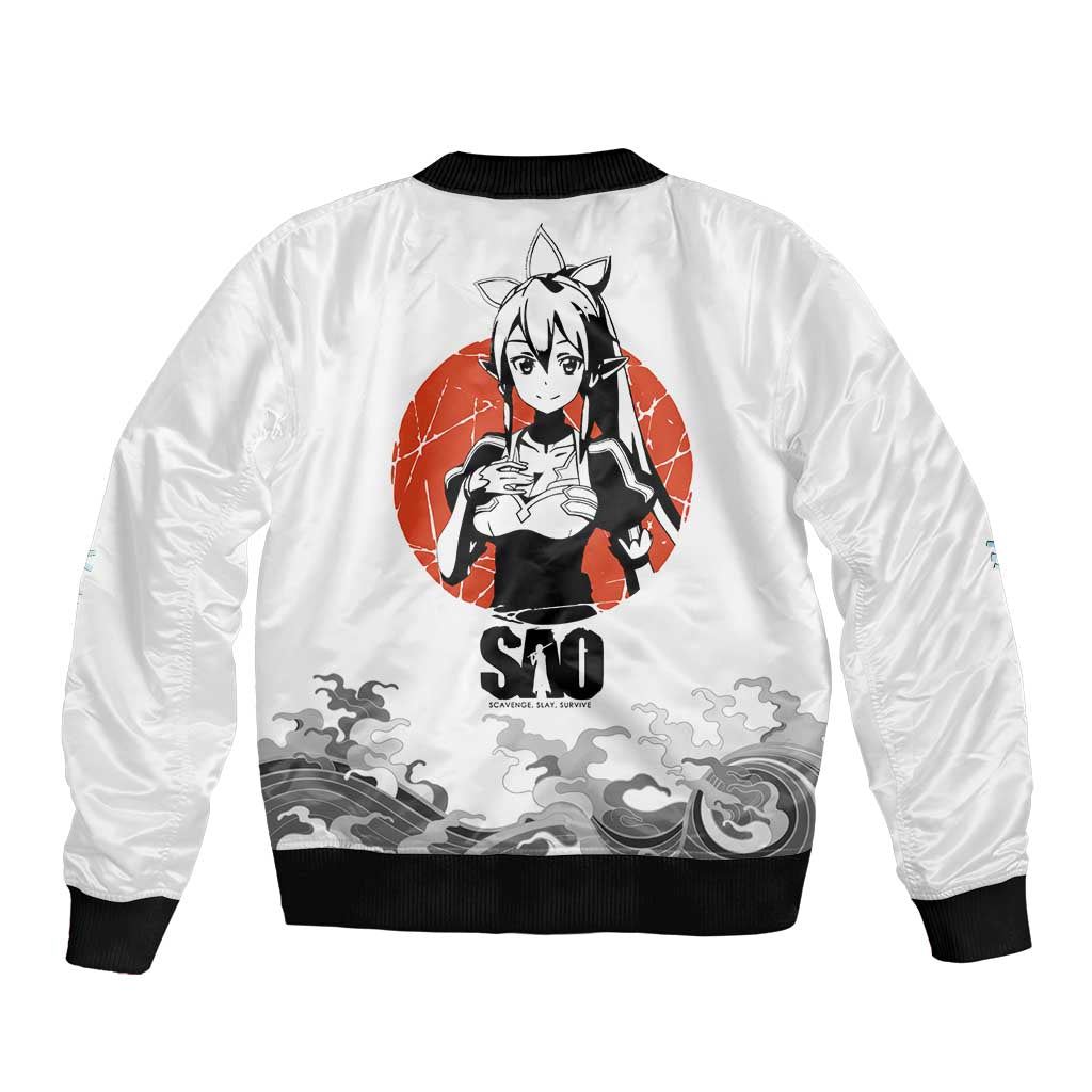 Suguha Kirigaya - Sword Art Online Bomber Jacket Anime Style