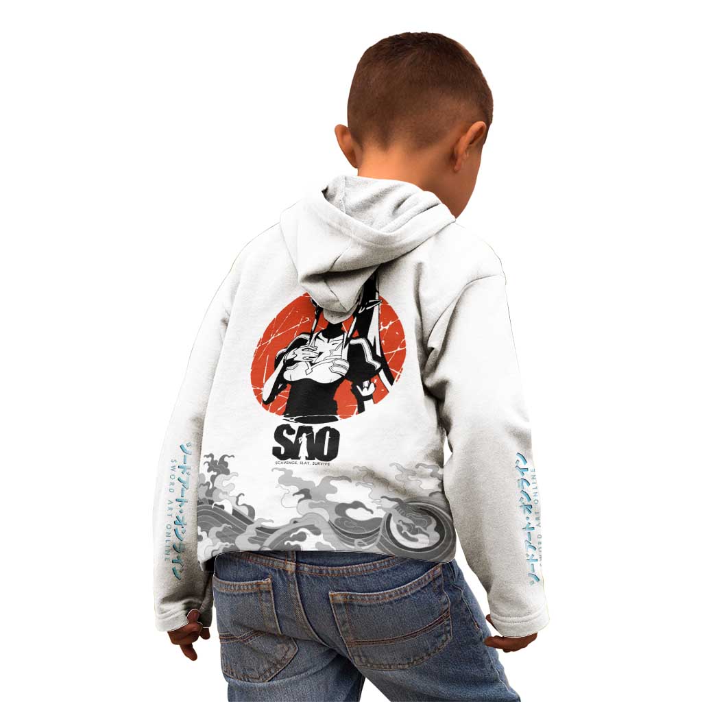 Suguha Kirigaya - Sword Art Online Kid Hoodie Anime Style