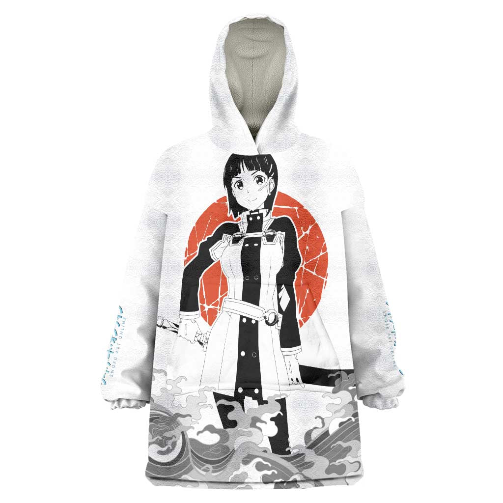 Suguha Kirigaya - Sword Art Online Wearable Blanket Hoodie Anime Style