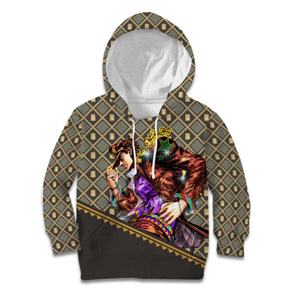 Jotaro Kujo - JoJo no Kimyo na Boken Kid Hoodie Anime Style