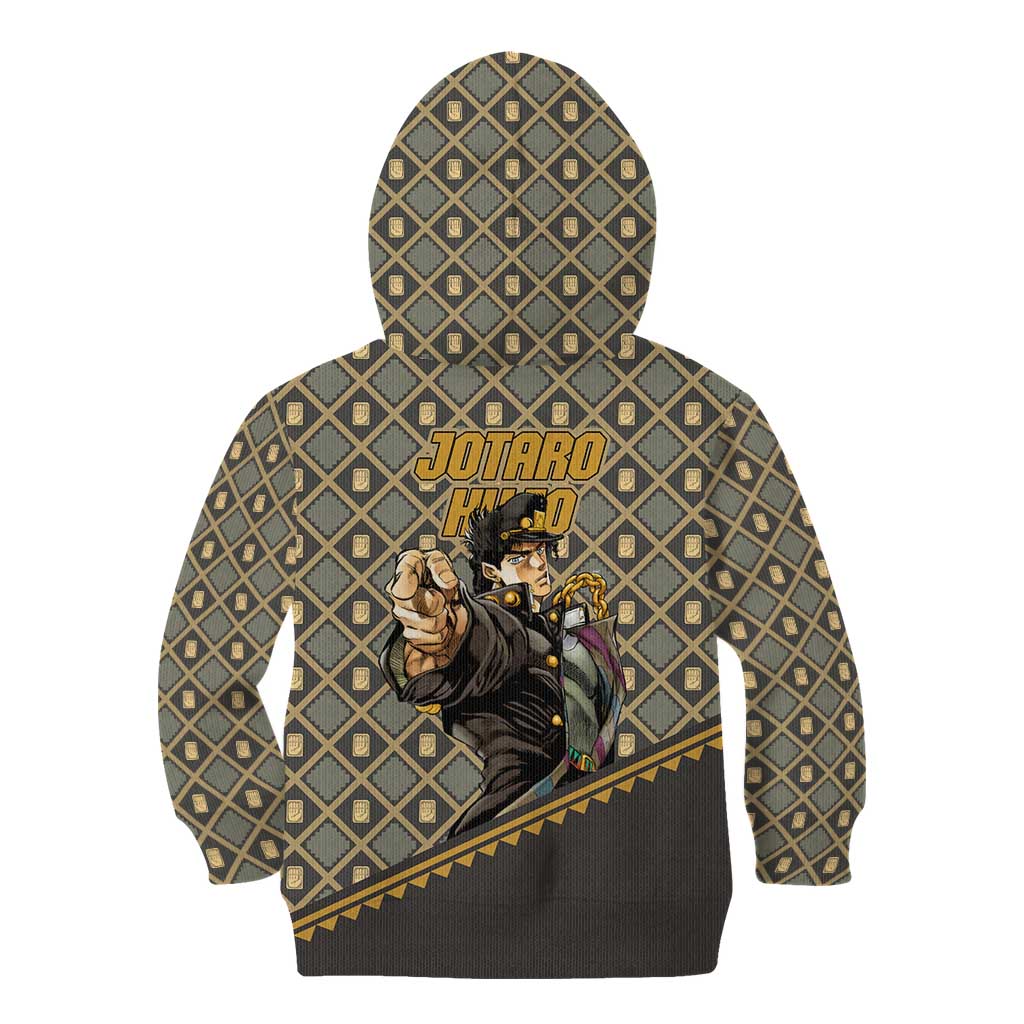 Jotaro Kujo - JoJo no Kimyo na Boken Kid Hoodie Anime Style