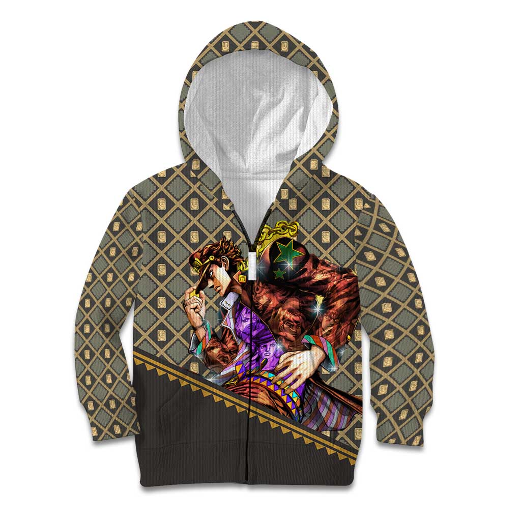Jotaro Kujo - JoJo no Kimyo na Boken Kid Hoodie Anime Style