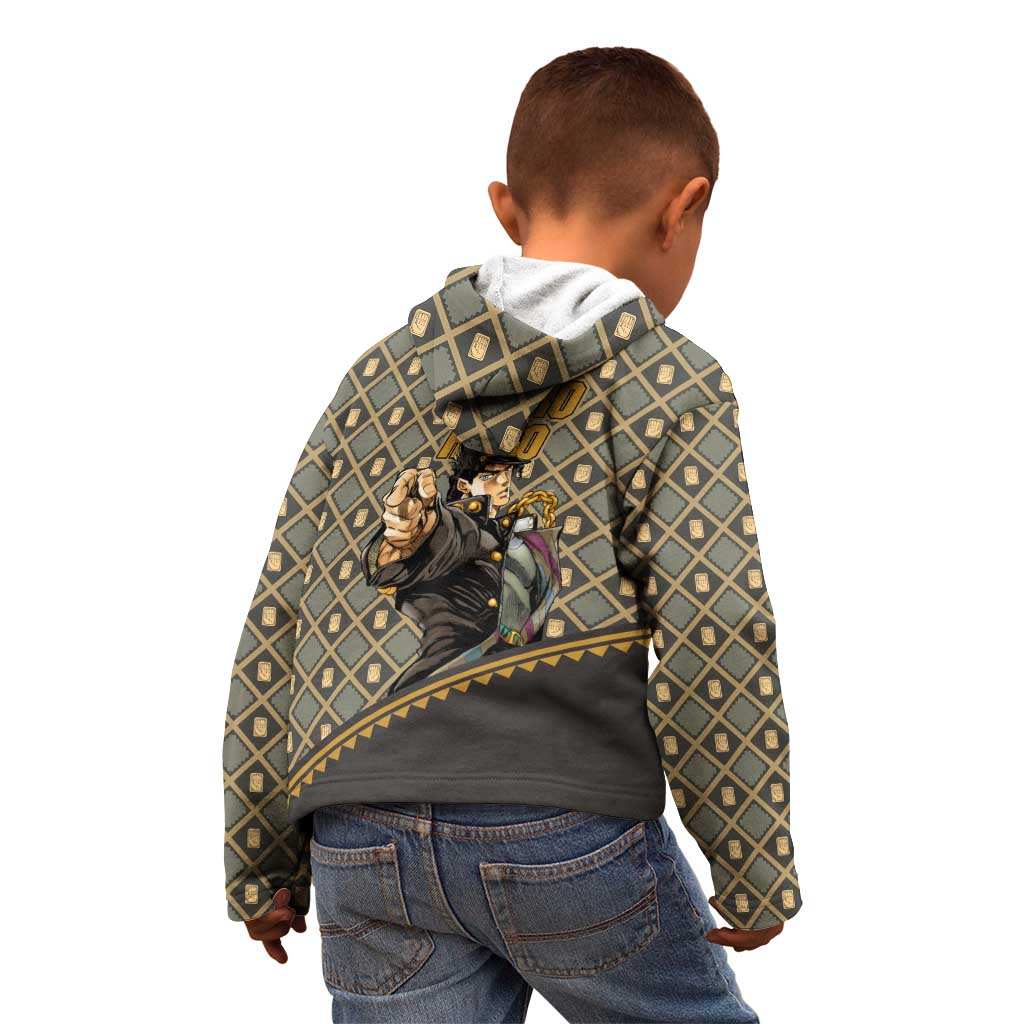 Jotaro Kujo - JoJo no Kimyo na Boken Kid Hoodie Anime Style