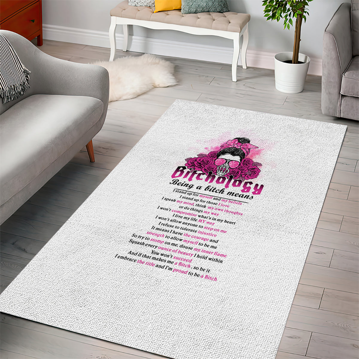 bitchology-being-a-bitch-means-area-rug