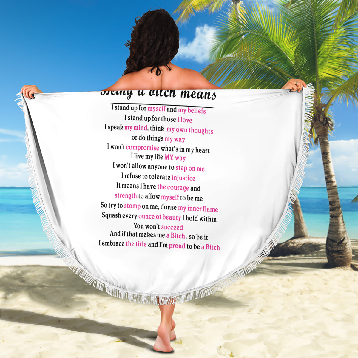 bitchology-being-a-bitch-means-beach-blanket