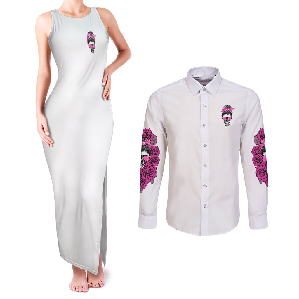 bitchology-being-a-bitch-means-couples-matching-tank-maxi-dress-and-long-sleeve-button-shirt
