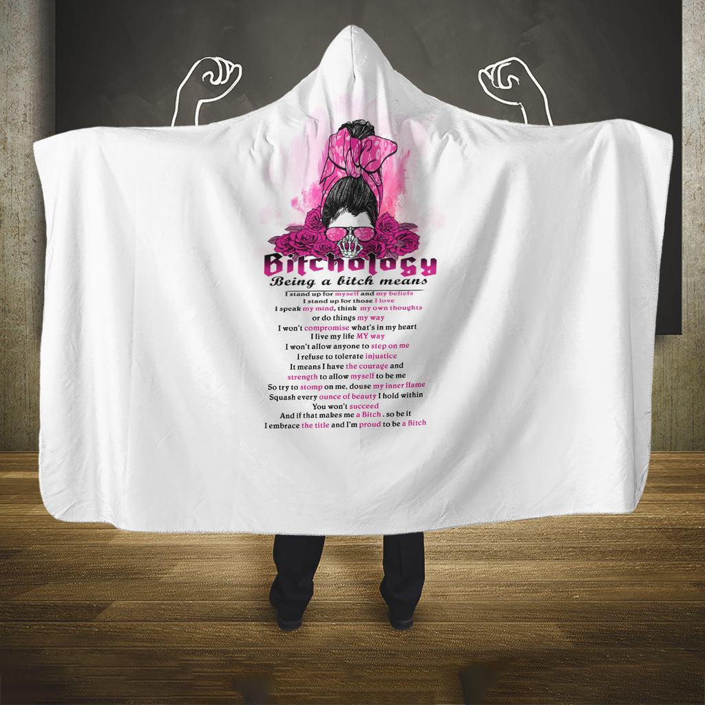 bitchology-being-a-bitch-means-hooded-blanket
