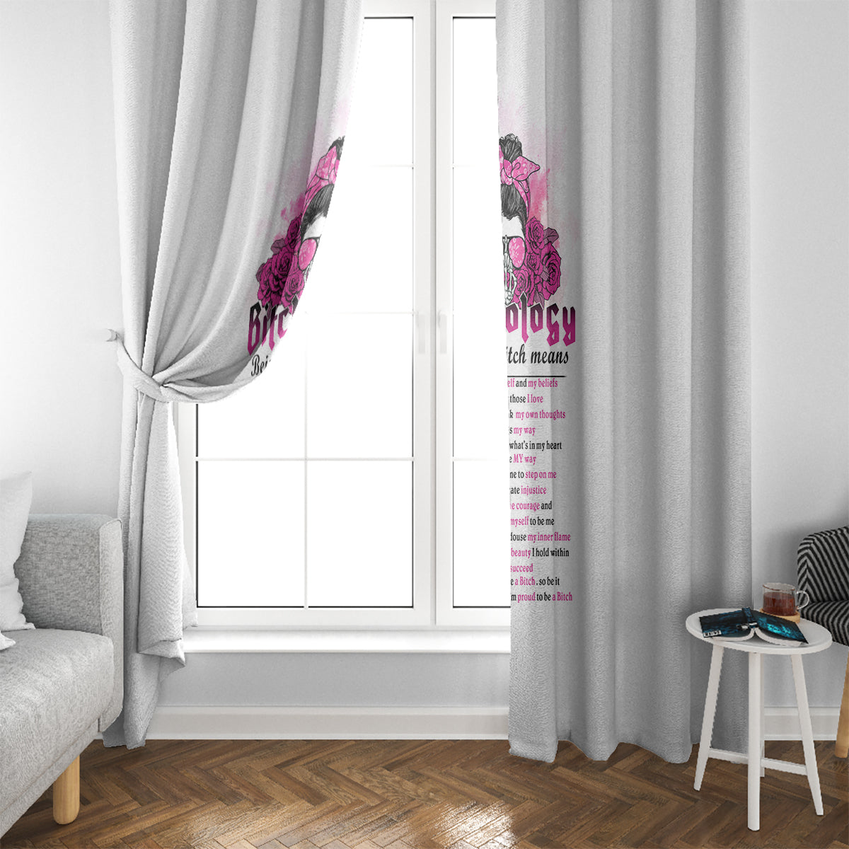 bitchology-being-a-bitch-means-window-curtain