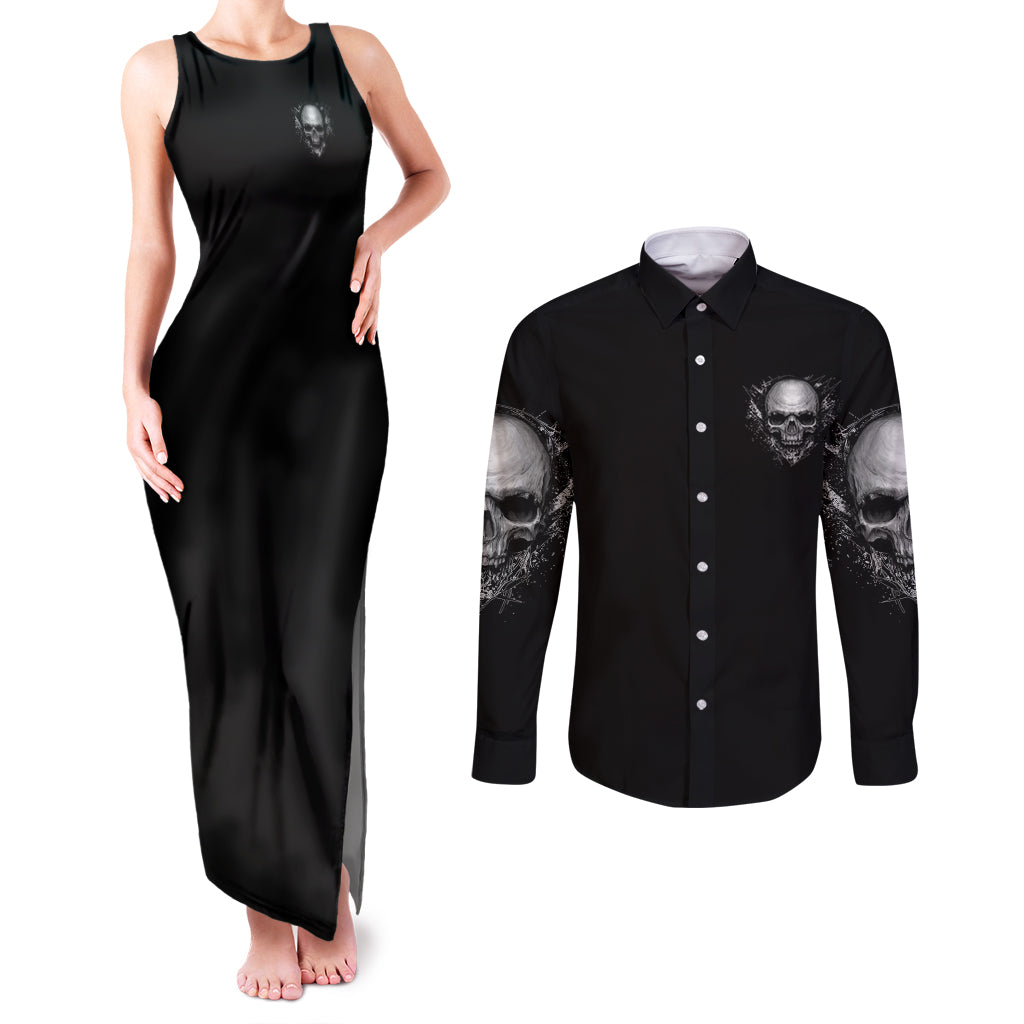 underestimate-me-thatll-be-fun-couples-matching-tank-maxi-dress-and-long-sleeve-button-shirt