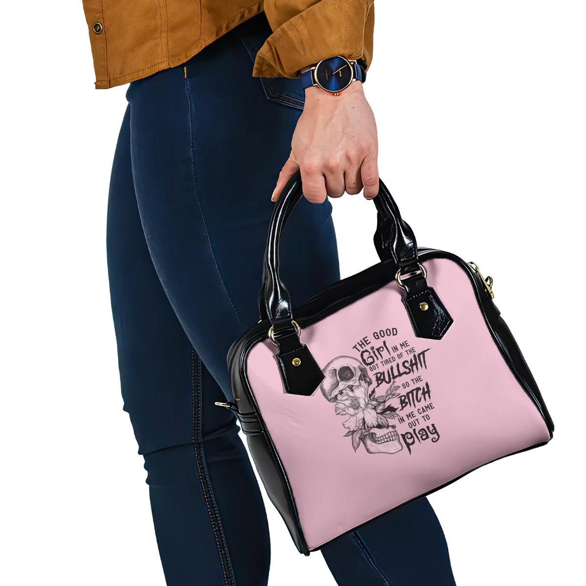 the-good-girl-in-me-got-tired-skull-shoulder-handbag