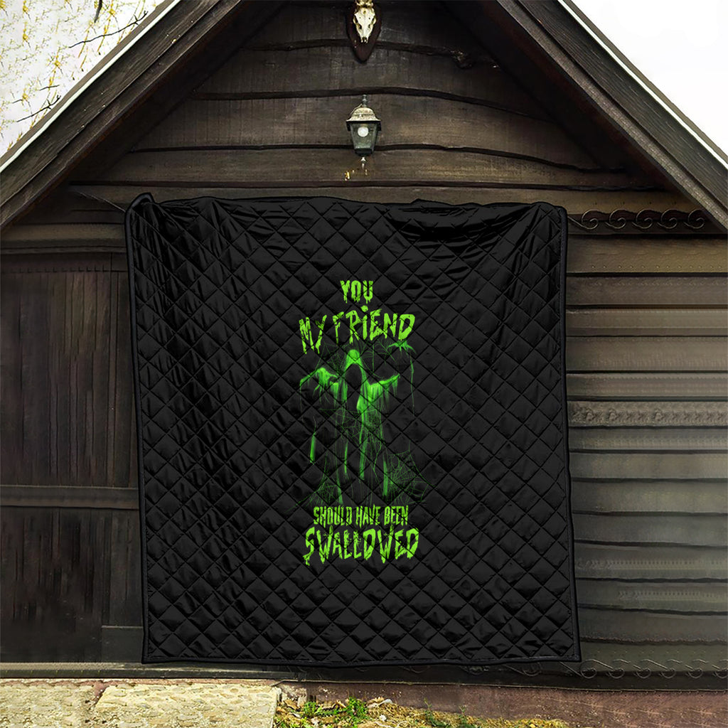 you-my-friend-should-have-been-swallowed-halloween-quilt