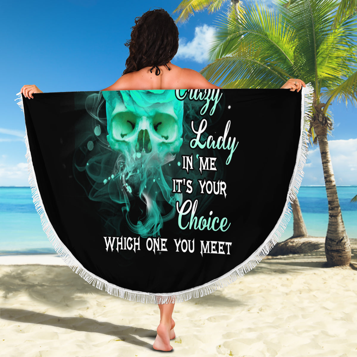 i-hold-a-beast-an-angel-crazy-lady-in-me-beach-blanket