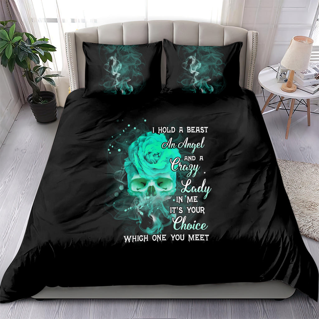 i-hold-a-beast-an-angel-crazy-lady-in-me-bedding-set