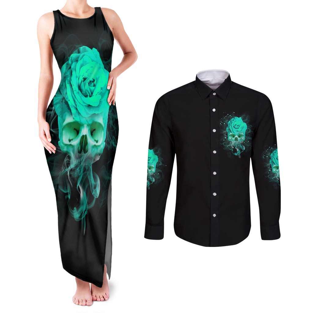 i-hold-a-beast-an-angel-crazy-lady-in-me-couples-matching-tank-maxi-dress-and-long-sleeve-button-shirt