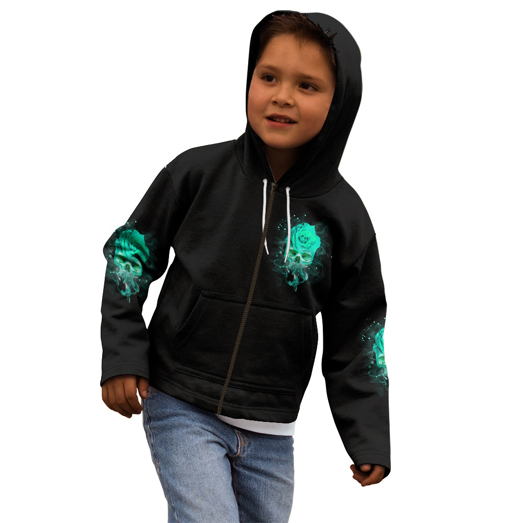 i-hold-a-beast-an-angel-crazy-lady-in-me-kid-hoodie