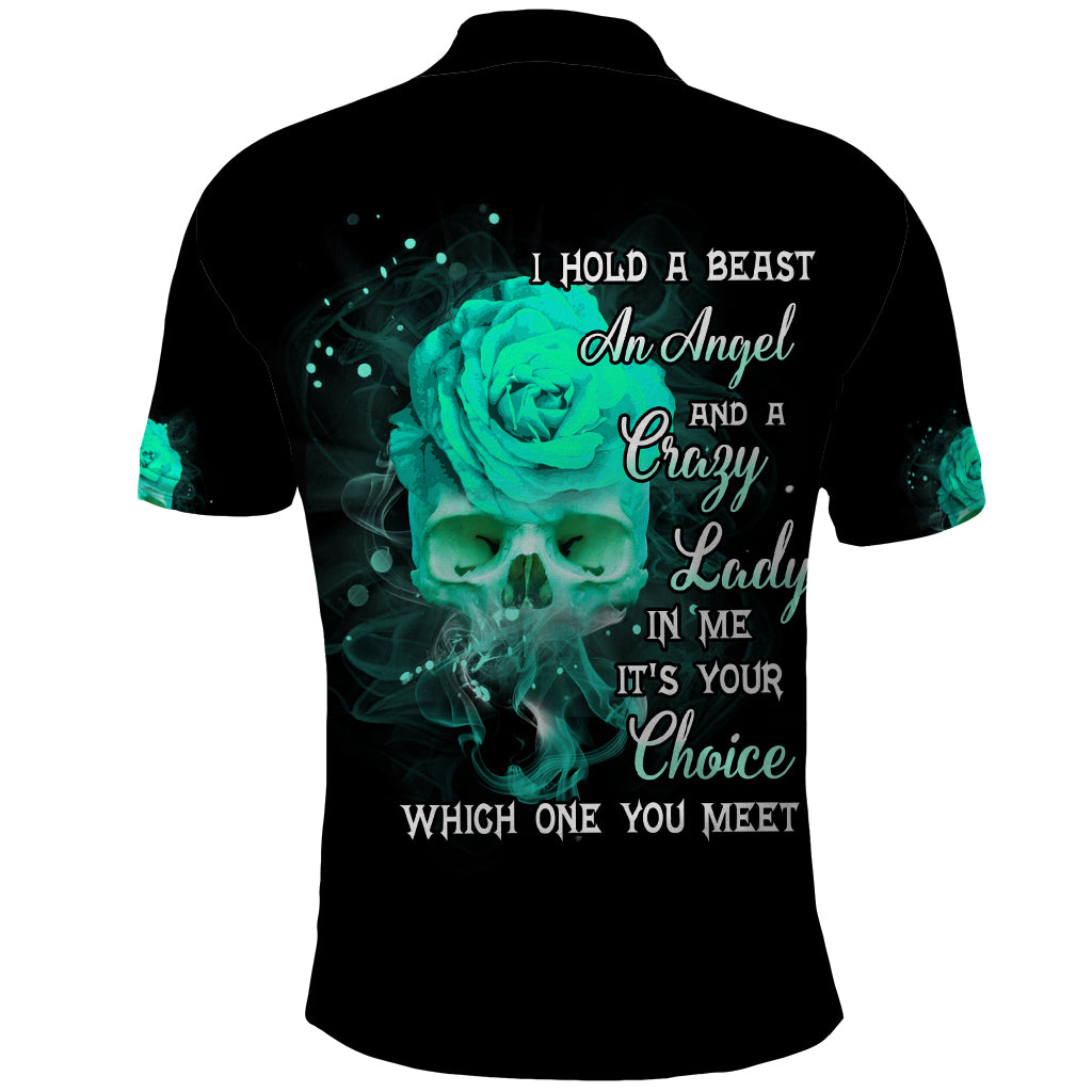 i-hold-a-beast-an-angel-crazy-lady-in-me-polo-shirt