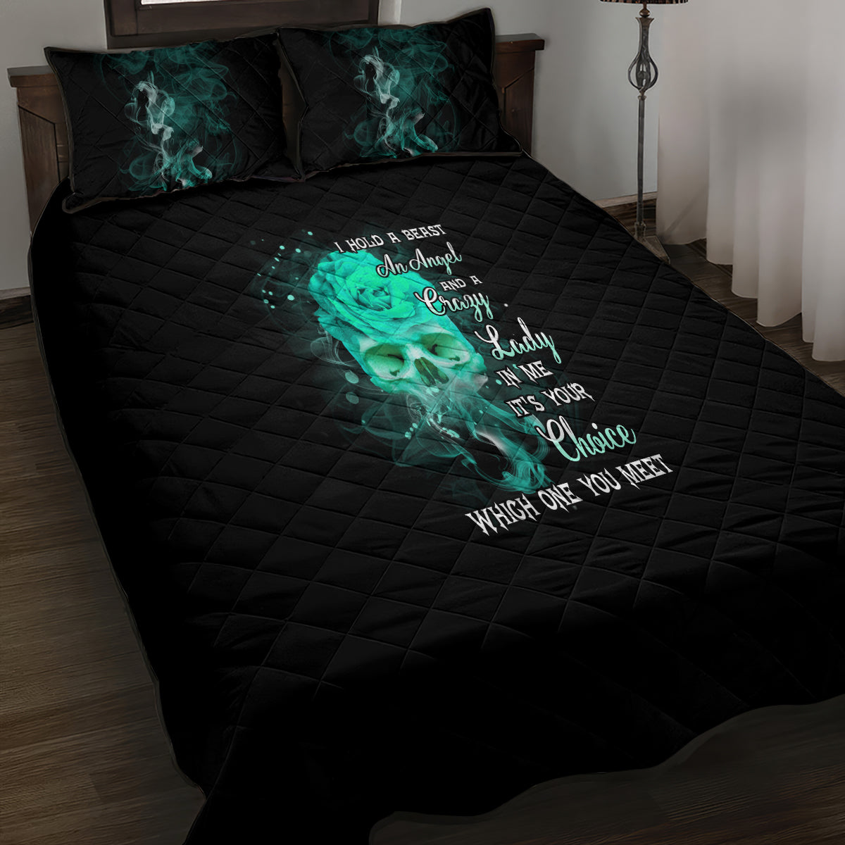 i-hold-a-beast-an-angel-crazy-lady-in-me-quilt-bed-set