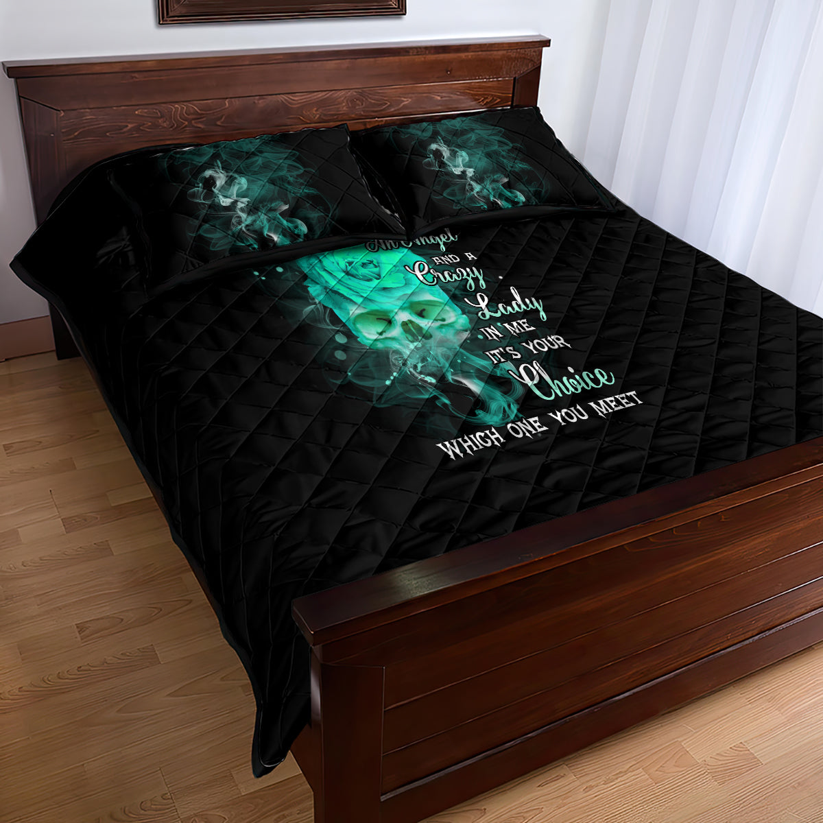 i-hold-a-beast-an-angel-crazy-lady-in-me-quilt-bed-set