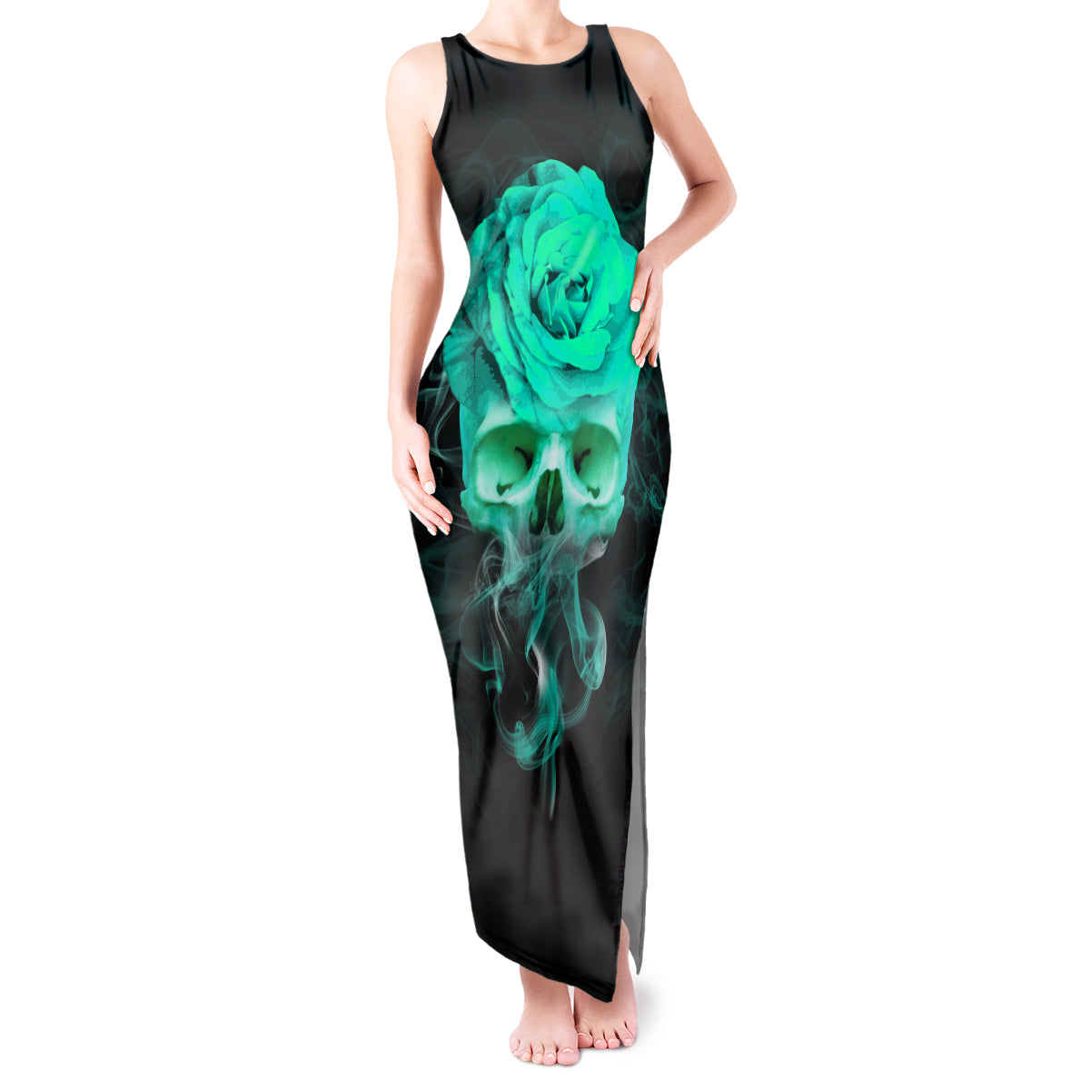 i-hold-a-beast-an-angel-crazy-lady-in-me-tank-maxi-dress